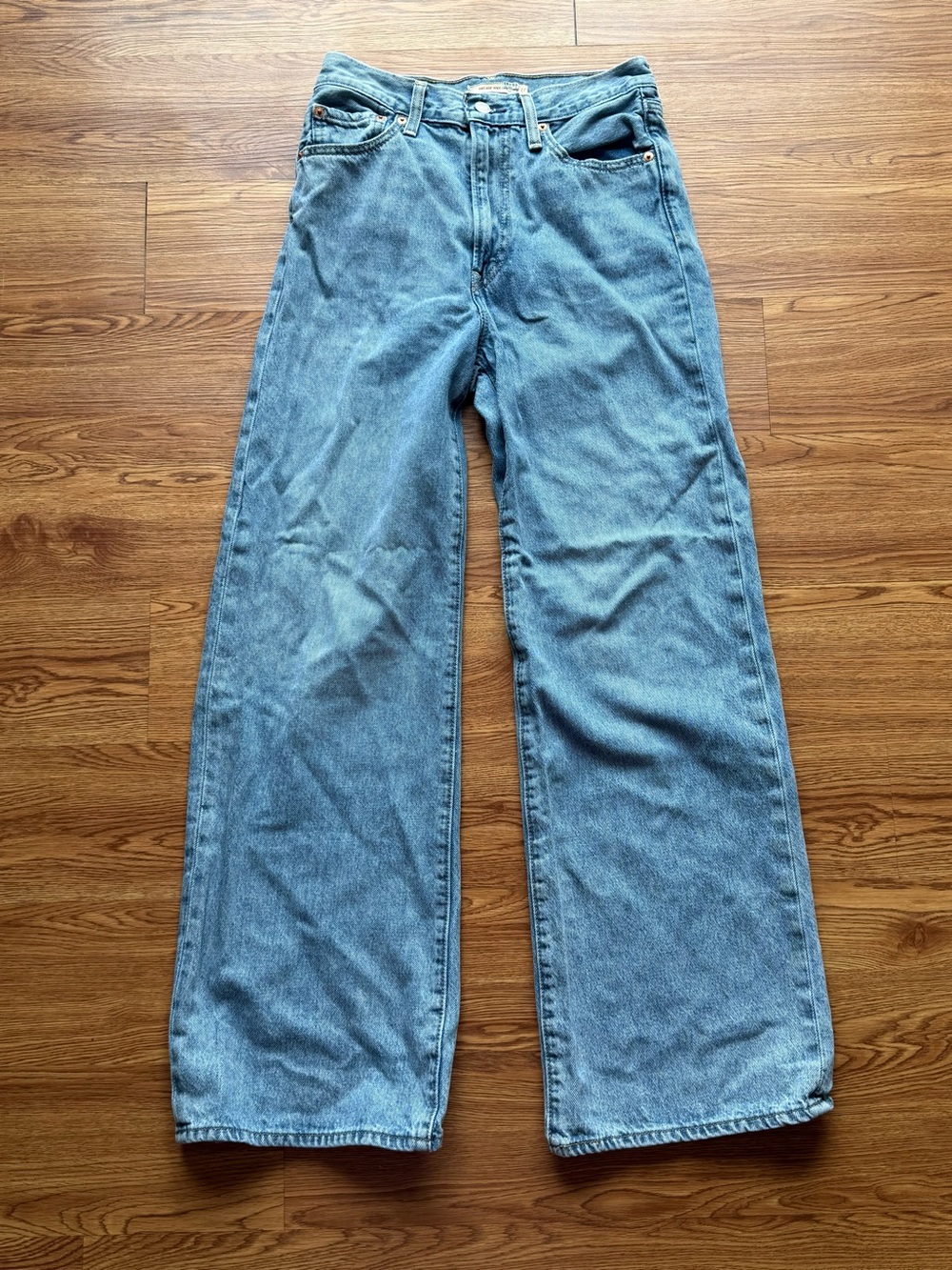 Levi's Premium Ribcage Wide-Leg Jeans Vintage Inspired W27L32 Women’s A6081-0002
